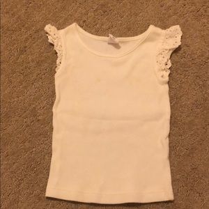 Gap ruffle tank - so cute!